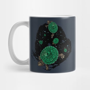 Space turtles Mug